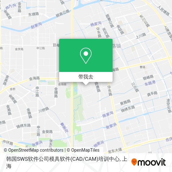 韩国SWS软件公司模具软件(CAD/CAM)培训中心地图