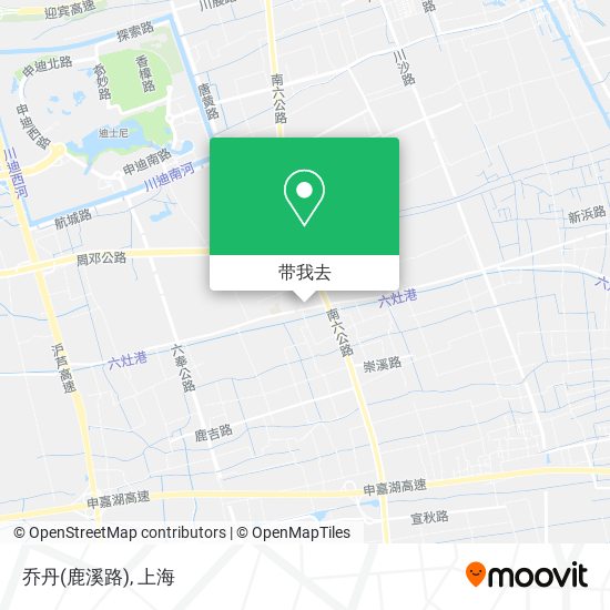 乔丹(鹿溪路)地图