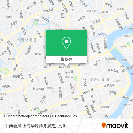 中商会展·上海华源商务展览地图