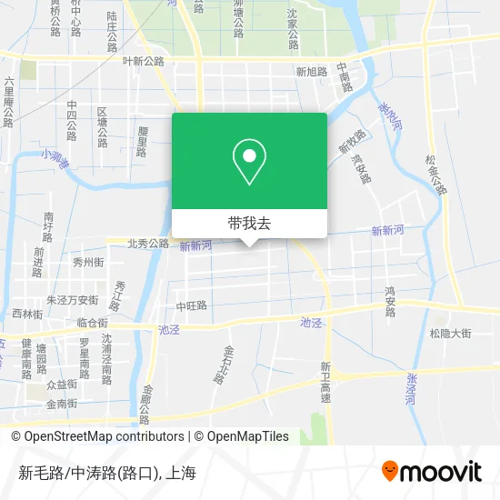 新毛路/中涛路(路口)地图