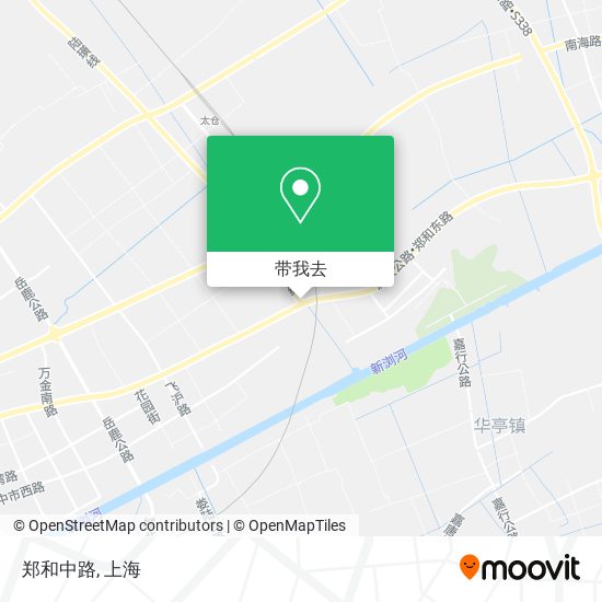 郑和中路地图