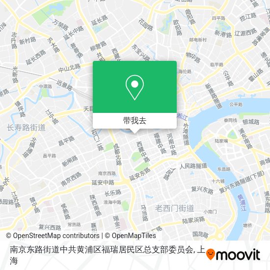 南京东路街道中共黄浦区福瑞居民区总支部委员会地图