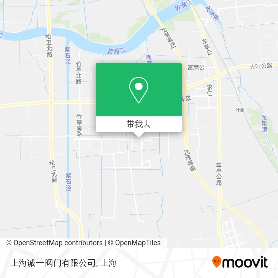 上海诚一阀门有限公司地图