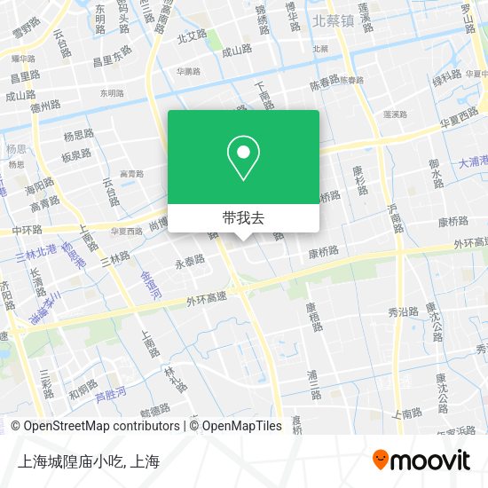 上海城隍庙小吃地图