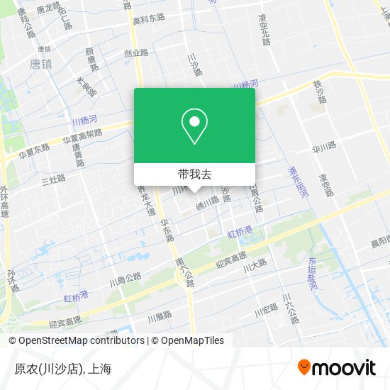 原农(川沙店)地图
