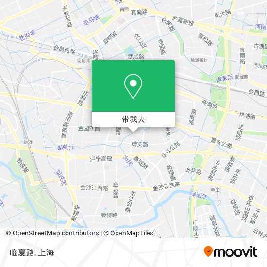 临夏路地图
