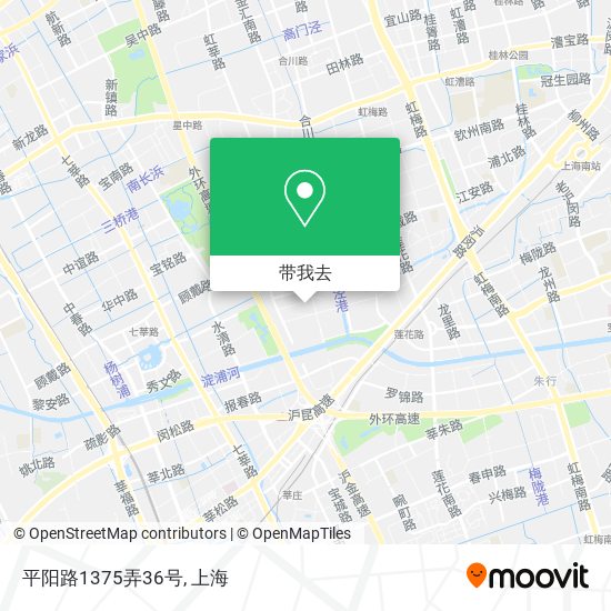 平阳路1375弄36号地图