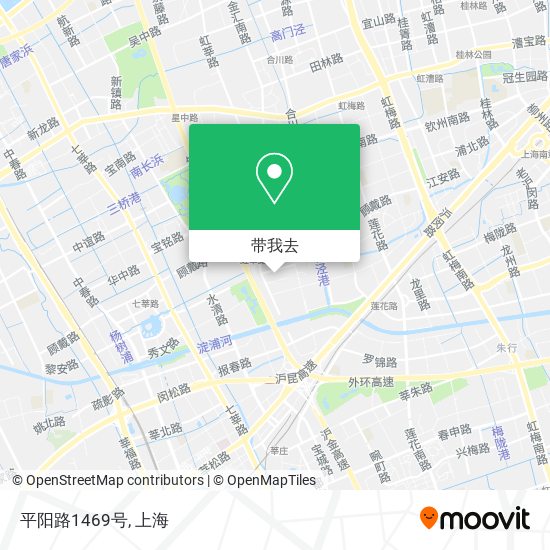 平阳路1469号地图