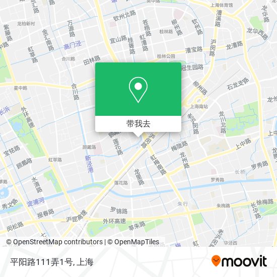 平阳路111弄1号地图