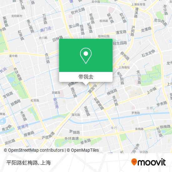 平阳路虹梅路地图