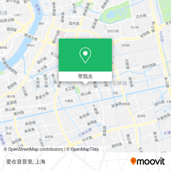爱在昔昔里地图