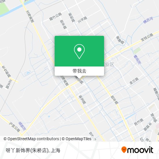 呀丫新饰界(朱桥店)地图
