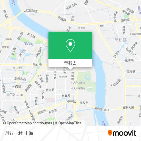 殷行一村地图