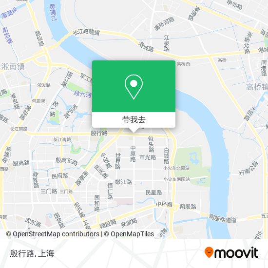 殷行路地图