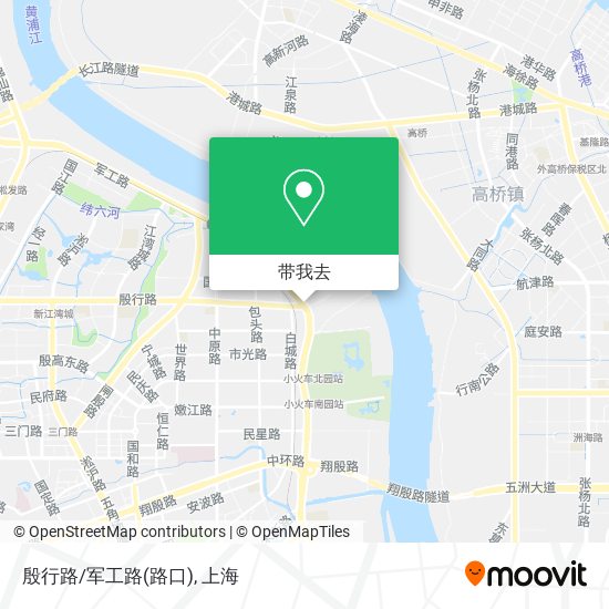 殷行路/军工路(路口)地图