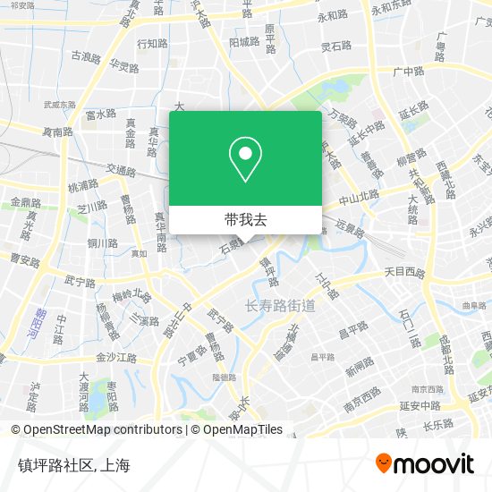镇坪路社区地图