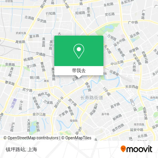 镇坪路站地图