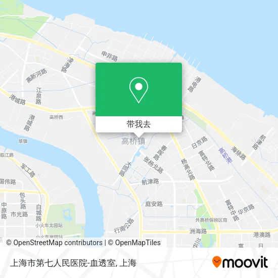 上海市第七人民医院-血透室地图