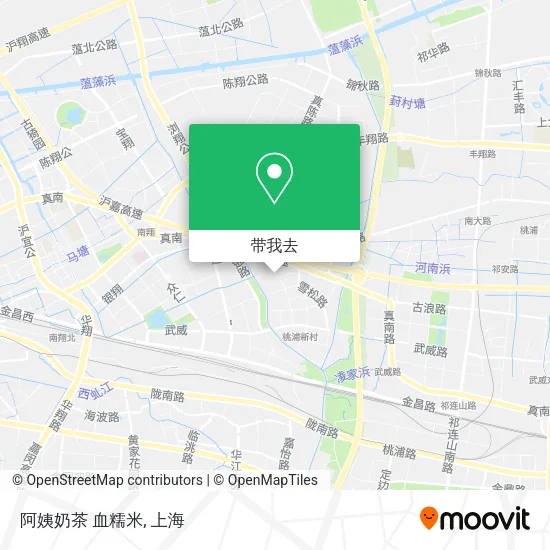阿姨奶茶 血糯米地图