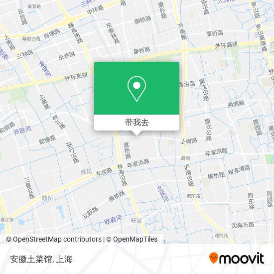 安徽土菜馆地图