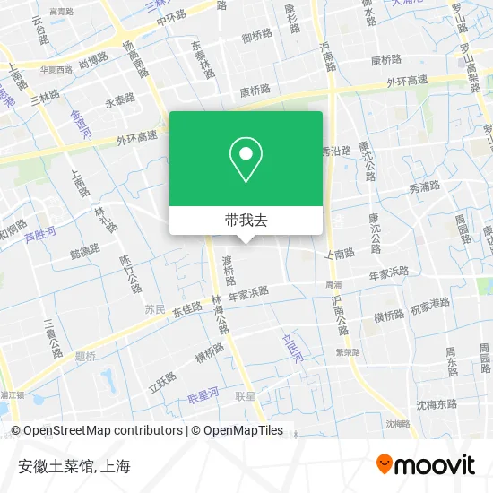 安徽土菜馆地图