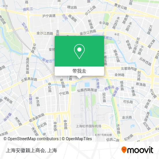 上海安徽颍上商会地图