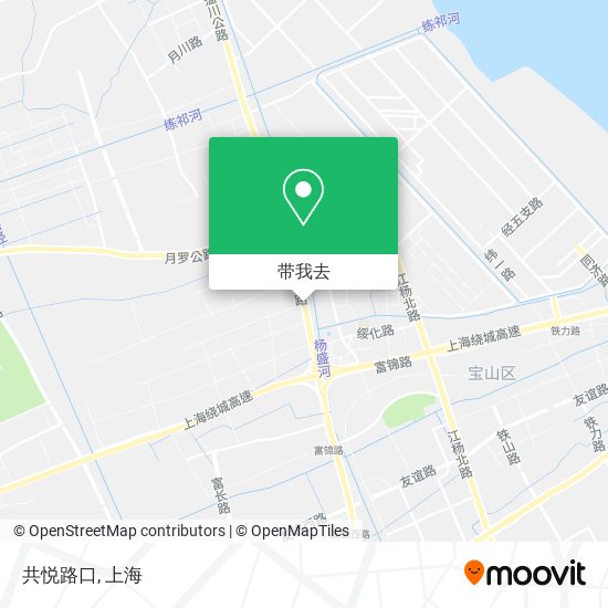 共悦路口地图