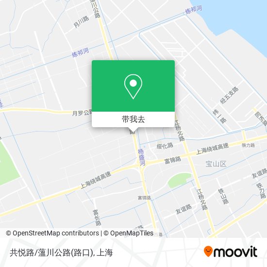 共悦路/薀川公路(路口)地图