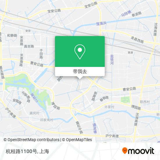 杭桂路1100号地图