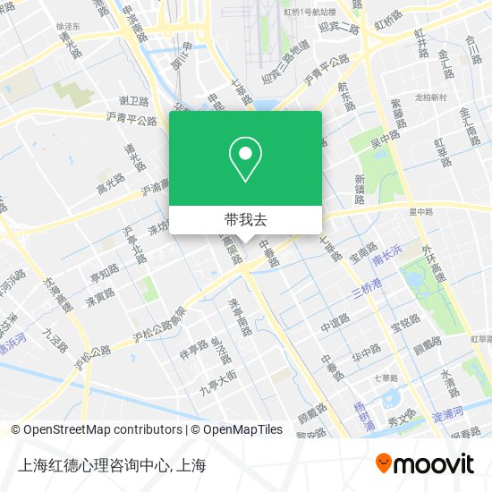 上海红德心理咨询中心地图