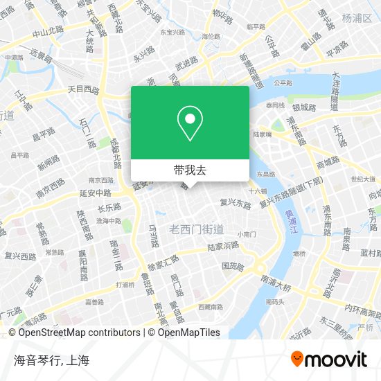 海音琴行地图