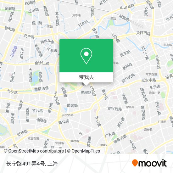 长宁路491弄4号地图