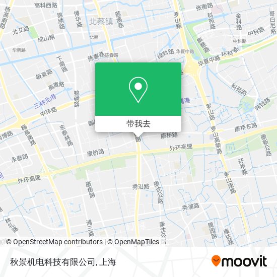 秋景机电科技有限公司地图