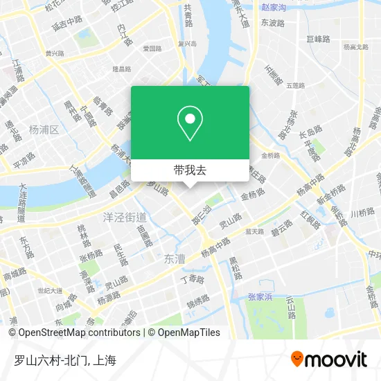 罗山六村-北门地图