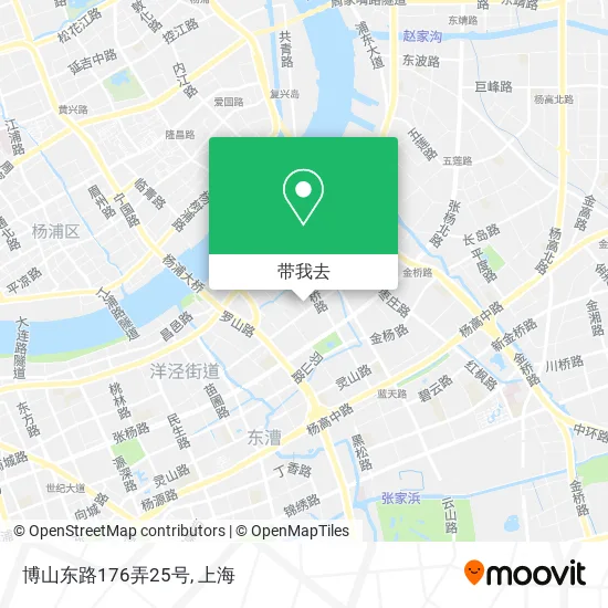 博山东路176弄25号地图