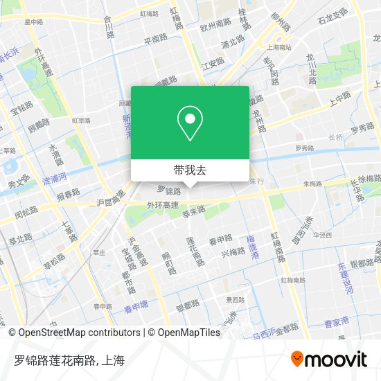 罗锦路莲花南路地图