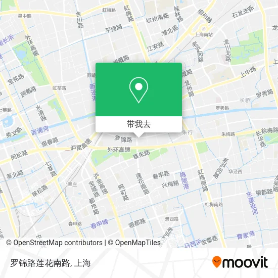 罗锦路莲花南路地图