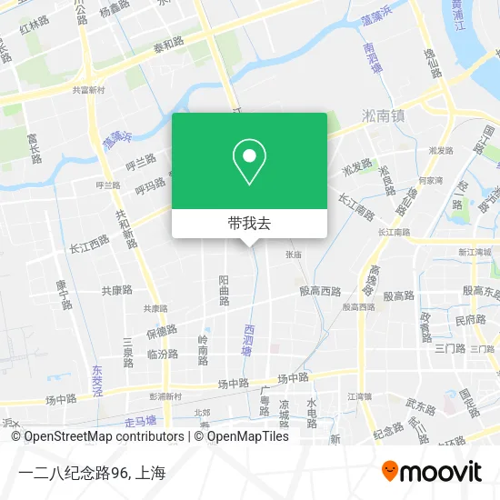 一二八纪念路96地图
