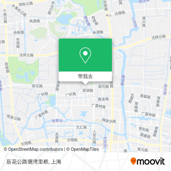 辰花公路塘湾里桥地图