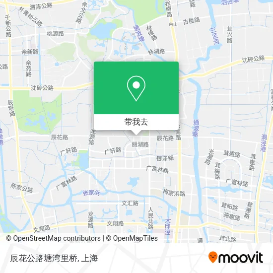 辰花公路塘湾里桥地图