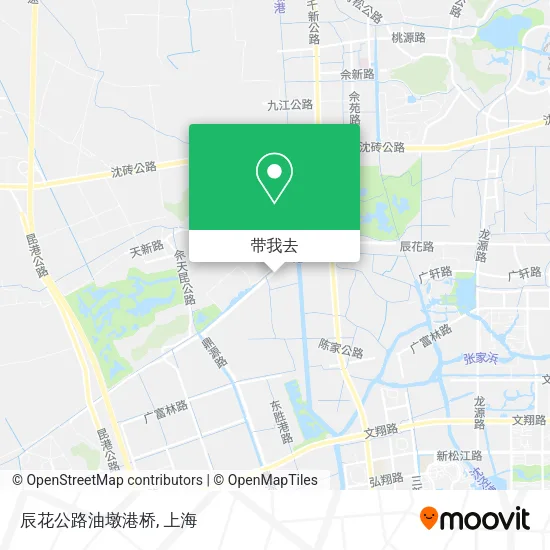 辰花公路油墩港桥地图