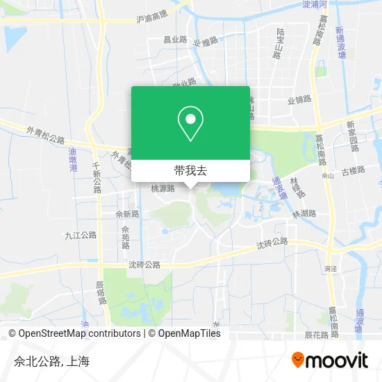 佘北公路地图