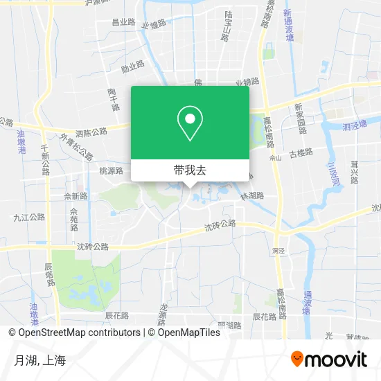 月湖地图