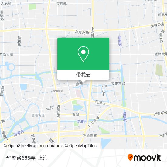 华盈路685弄地图