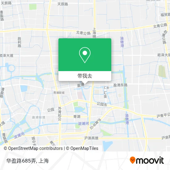 华盈路685弄地图