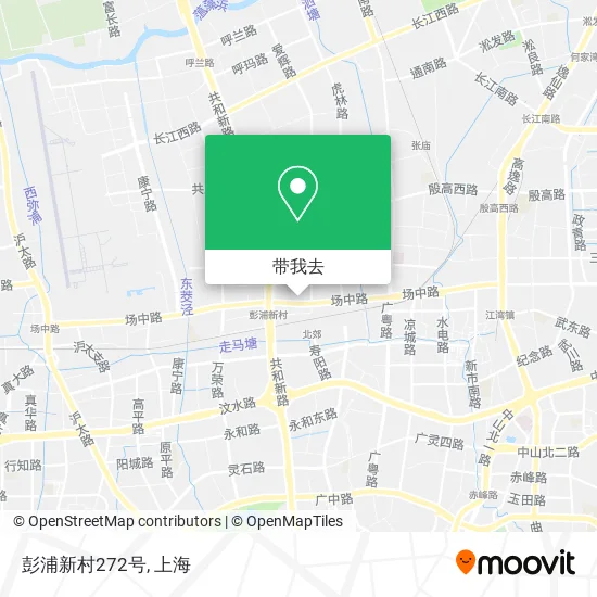 彭浦新村272号地图