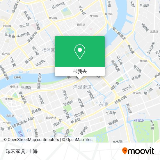 瑞宏家具地图