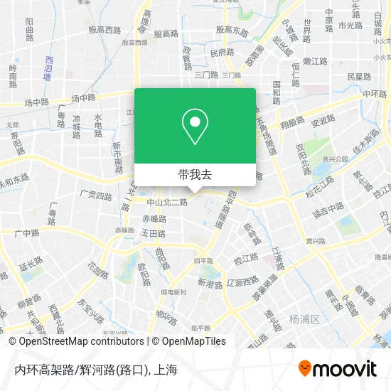 内环高架路/辉河路(路口)地图