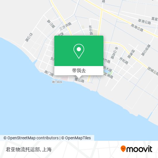 君亚物流托运部地图