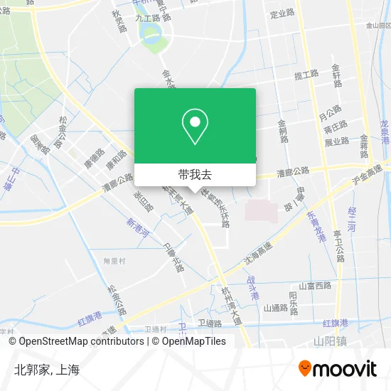 北郭家地图